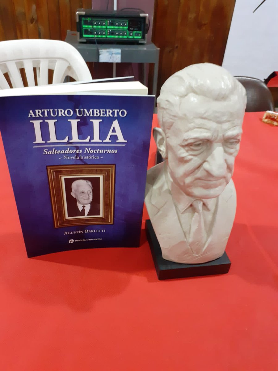 Ahora en la Feria del Libro para la presentación de la novela histórica Salteadores Nocturnos, sobre el Presidente Arturo Illia.