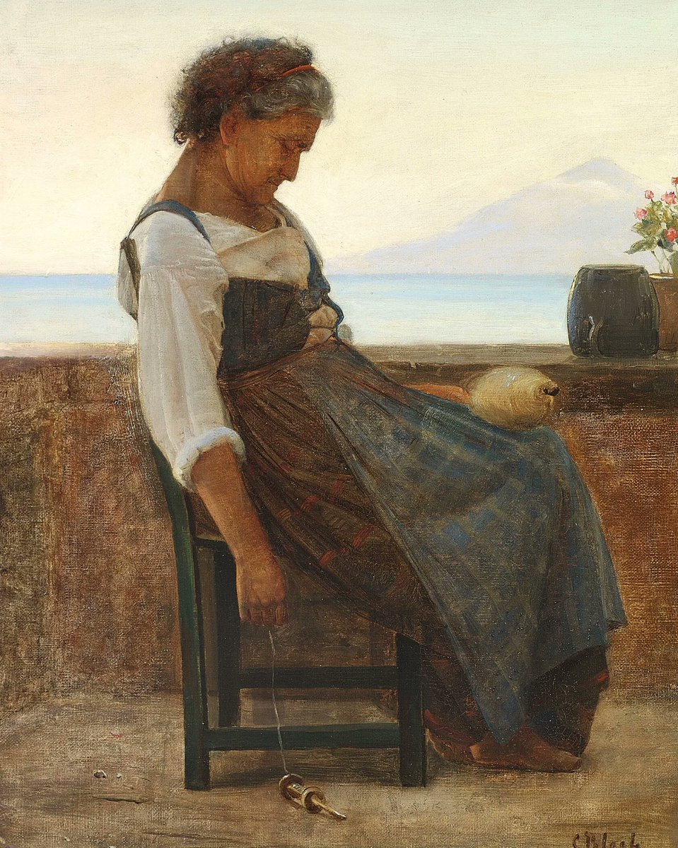 An Italian woman taking a nap, ~1852~1890, #oiloncanvas, by #CarlBloch
#art #beauty #classicart #classicbeauty #classicartbeauty #pintura #germanart #genrepainting #genrescene #seaview 
instagram.com/p/CdTf-OuoAnJ/…