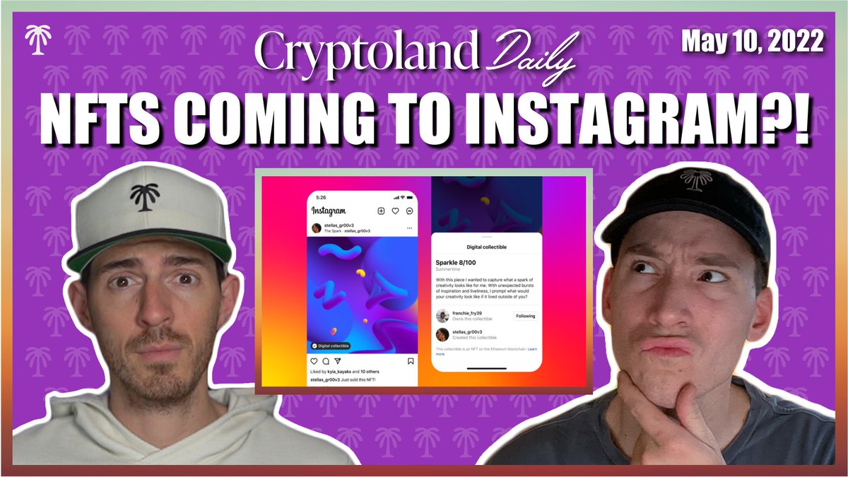 nghtswknds's tweet photo. Cryptoland (5.10)

1. Highest number of funding deals in crypto's history
2. Party Degenerates NFTs offer access to Ibiza
3. Mark Zuckerberg says Instagram will test NFTs starting this week
5. El Salvador buys the dip
6. Starbucks employee tells exec he’s ‘very worried’ about NFT https://t.co/9aSZNpzbBO