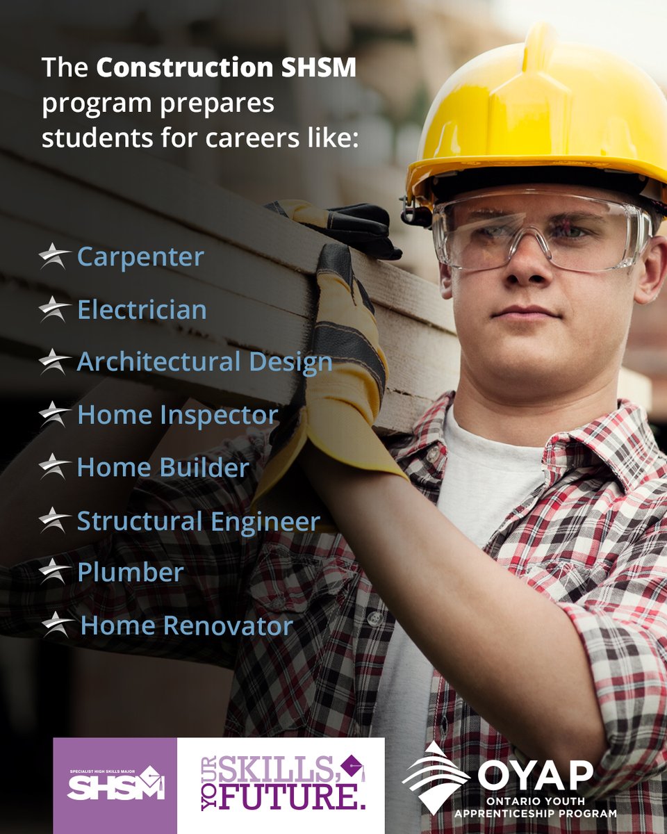 SCDSB SHSM (@scdsb_shsm) on Twitter photo Do you enjoy designing or building things? A Construction SHSM might be the right path for you! Talk to your guidance counsellor to find out how to get started! <a href="/TwinTechEd/">TwinTech</a> <a href="/CCI_SCDSB/">CCI</a> <a href="/WildcatGuidance/">Eastview Guidance</a> <a href="/ISSUpdates/">Innisdale SS</a> <a href="/NantyrGuidance/">Nantyr Guidance</a> <a href="/OSSWOODWORKING/">Chris Bolen</a> <a href="/BradfordDistri1/">Bradford District High School</a> #SHSM #OYAP Do you enjoy designing or building things? A Construction SHSM might be the right path for you! Talk to your guidance counsellor to find out how to get started! <a href="/TwinTechEd/">TwinTech</a> <a href="/CCI_SCDSB/">CCI</a> <a href="/WildcatGuidance/">Eastview Guidance</a> <a href="/ISSUpdates/">Innisdale SS</a> <a href="/NantyrGuidance/">Nantyr Guidance</a> <a href="/OSSWOODWORKING/">Chris Bolen</a> <a href="/BradfordDistri1/">Bradford District High School</a> #SHSM #OYAP