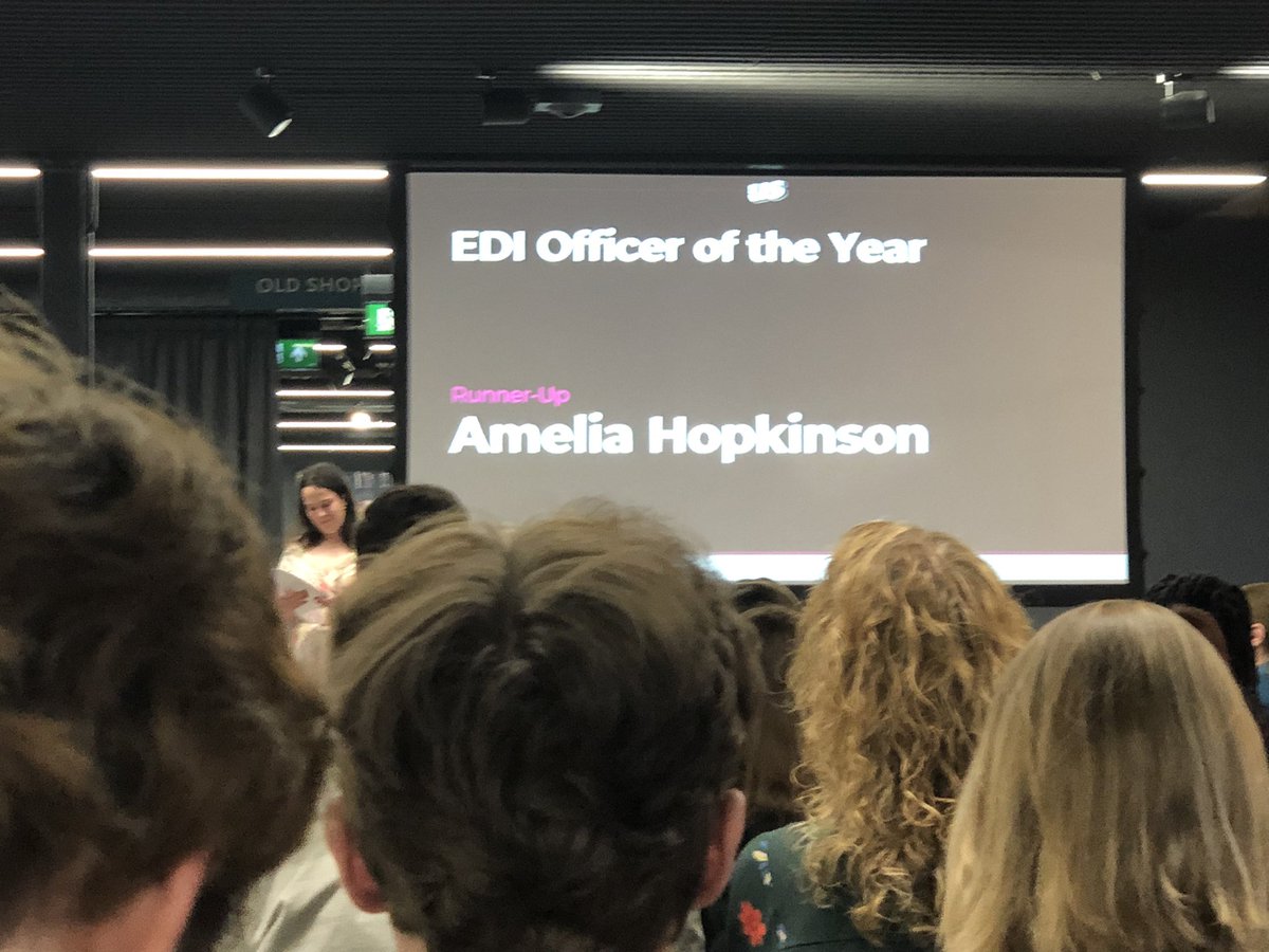 alexgetsaround's tweet photo. @meelshopkinson runner up!!! @DerbyUni #unionawards congrats! https://t.co/J5Fh51NA9O