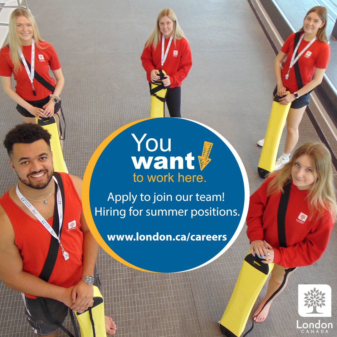 Make a splash! Join our team of instructor-lifeguards and have a summer you’ll never forget! #ldnont #londonontario #londonaquatics #comeworkwithus