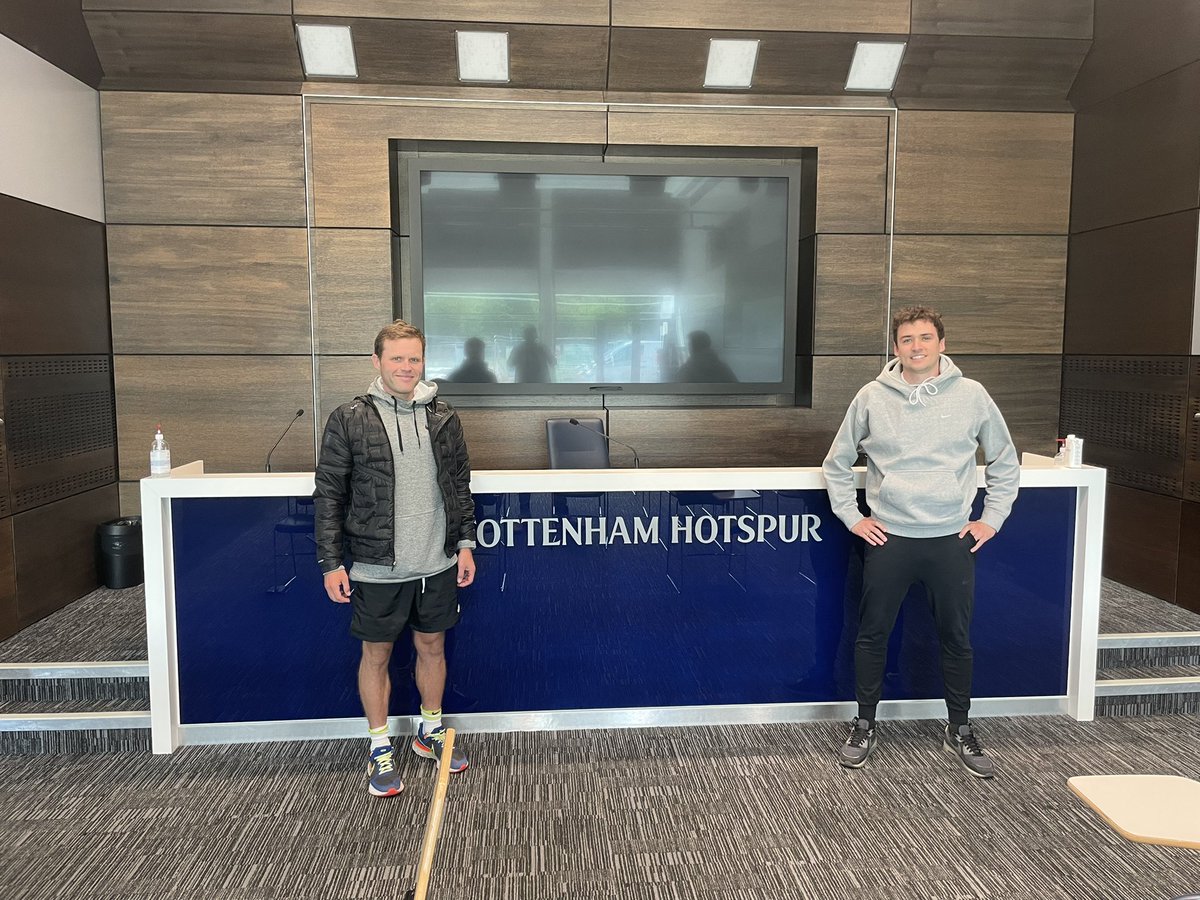 johnmcavoy2's tweet photo. Today myself and @jackburnell had the great opportunity to speak with the players at @SpursOfficial 

We touched on many different subjects but the most important to me was the giving back and helping others grow. https://t.co/pqt12dIWM2
