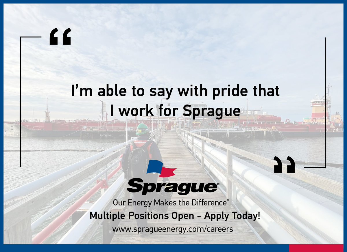 Sprague Operating tweet media