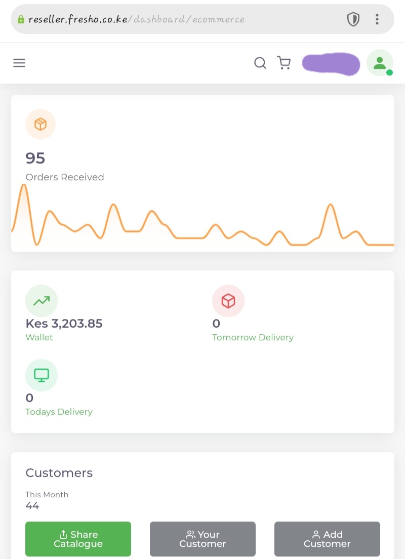 georgetheSultan's tweet photo. Witness real earnings,live orders and open wallet only through #fresho
#karibuFresho
#sultanofsales https://t.co/hM7P9nejFG
