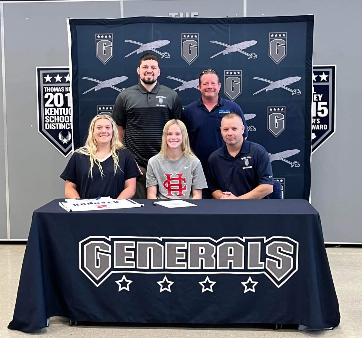 CoachTCourtney's tweet photo. I coach for days like these! Congrats to @_12Bri_12 and her commitment to @HanoverWBB.  #WinningInLife https://t.co/jrQFo0CHLU