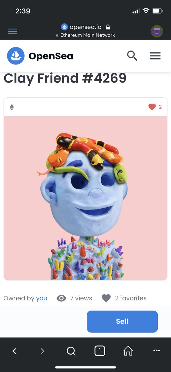 Two more @ClayFriendsNFT added to the collection @TrentShy 🚀