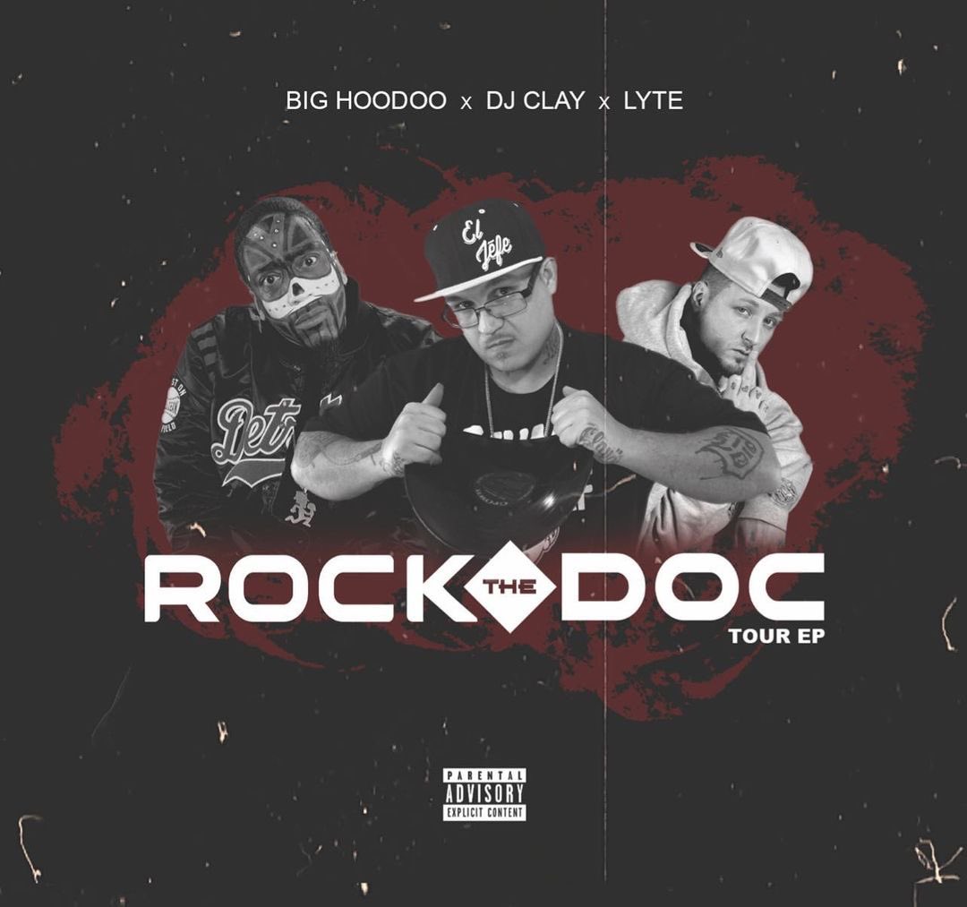 beneathdirt's tweet photo. The Rock The Doc tour ep that available exclusively one the Rock the Doc Tour. It features 3 new songs from #DJClay #Lyte and #BigHoodoo. https://t.co/5z6iBKfTIO