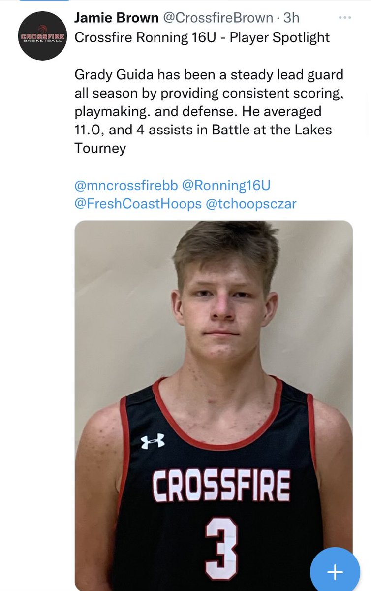 We 👀 you Grady!