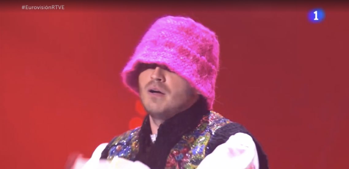 “Fini Golosinas patrocina el vestuario de esta semifinal de #Eurovision”