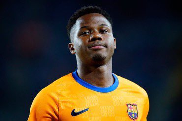 AnsuNewz's tweet photo. 📸 - Ansu Fati warming up against Celta Vigo. https://t.co/dNO3WQPl7H