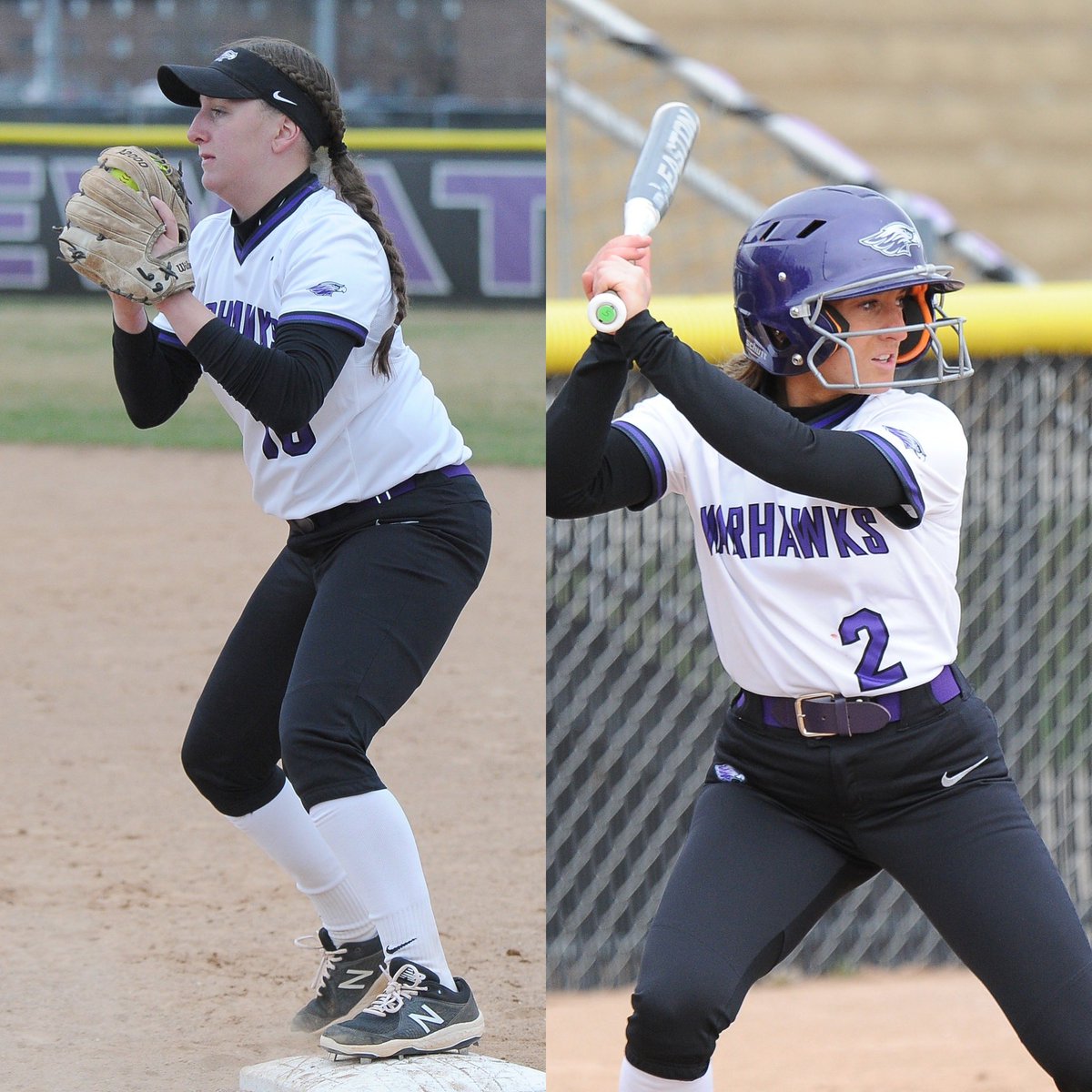 UWWSoftball's tweet photo. Congratulations to the Warhawks’ six All-WIAC honorees for 2022, including first teamers Rhiann Dick and Meghan Dunning! https://t.co/sQQ9yr5TM2

#d3sb | #PoweredByTradition https://t.co/CnzQmDhWm7