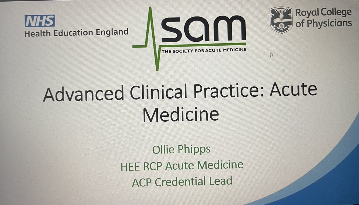 Johnathan E (@jonnieaelliott) on Twitter photo Great work <a href="/ocphipps/">Ollie Phipps 💙</a> Glad Acute Medicine advanced practice is high on the agenda! Great work <a href="/ocphipps/">Ollie Phipps 💙</a> Glad Acute Medicine advanced practice is high on the agenda!