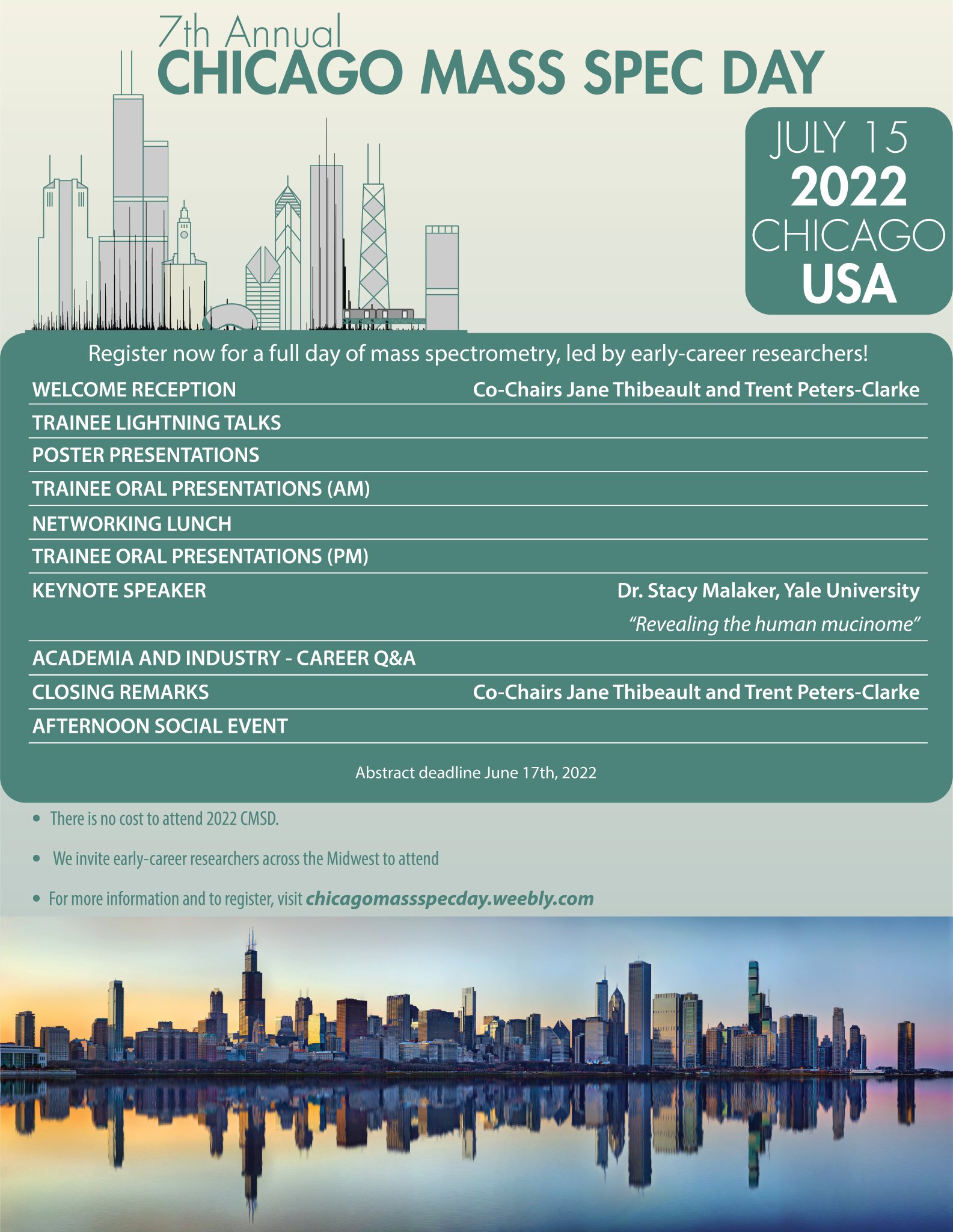 Chicago Mass Spec Day on Twitter "Chicago Mass Spec Day 2022