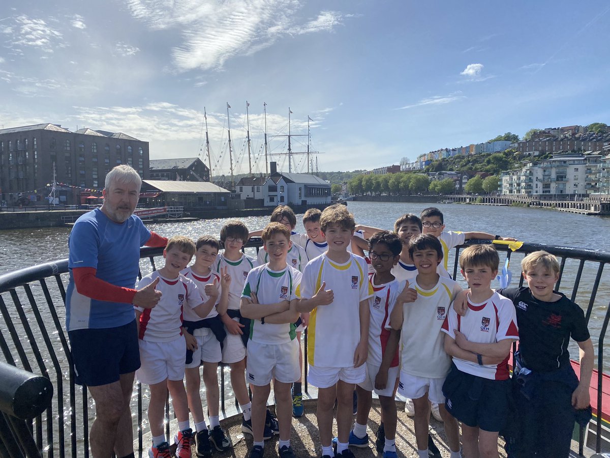qehjuniors's tweet photo. The QEH Juniors Running Academy is back for the summer term! It was Year 5βs turn to pound the Bristol streets this afternoon. @QEHSchool #qehcare #qehcharacter #qehcommunity #qehsport https://t.co/MD88b3iux1
