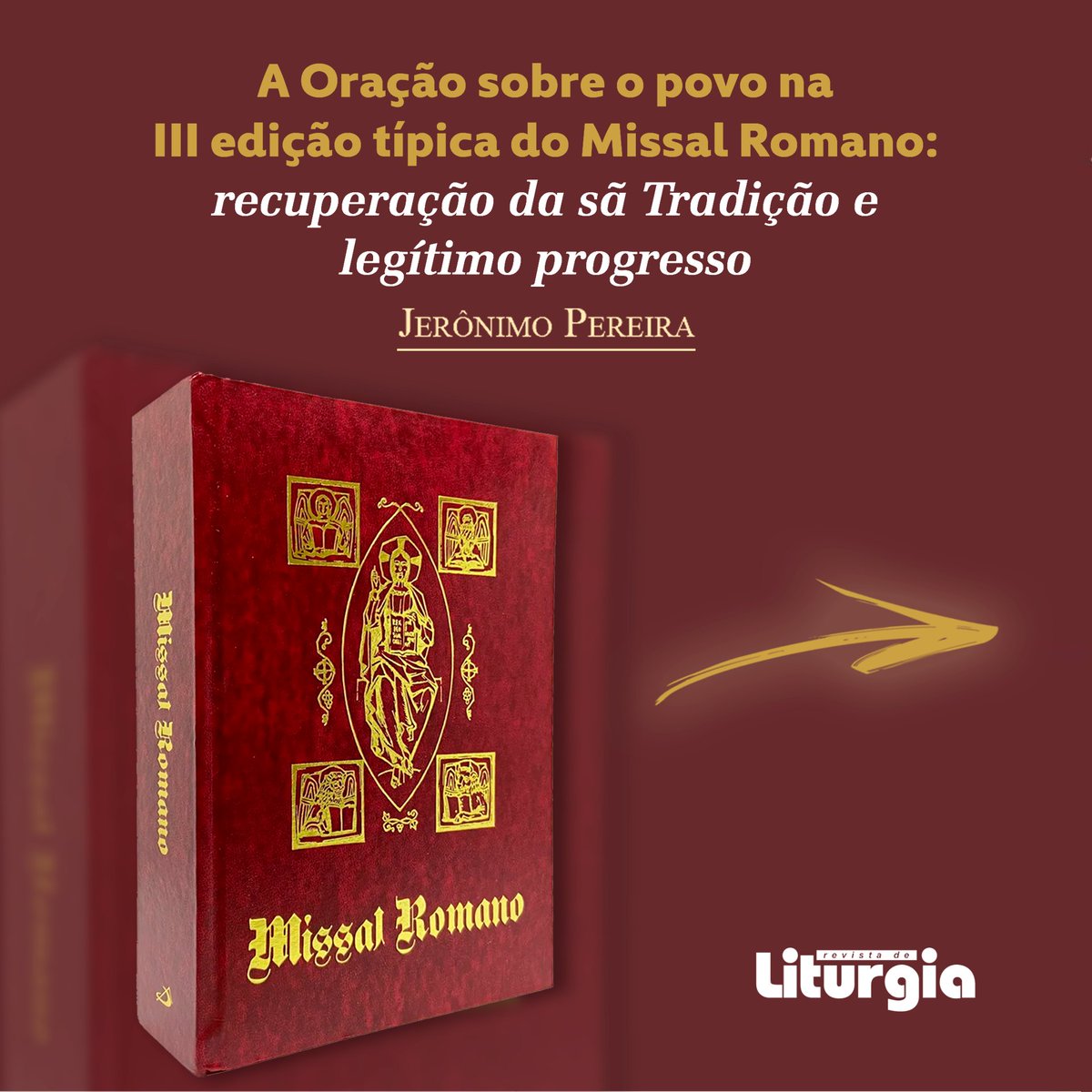 pddmbr's tweet photo. Mergulhar nesse livro de oração do povo de Deus é retomar os 
grandes propósitos da reforma litúrgica do Concílio Vaticano II e, 
igualmente, a sua recepção.

#RevistaDeLiturgia #Edição291 #TempoPascal #MissalRomano #SãTradição #CNBB #PapaFrancisco  #Oração #VaticanoII #Fé #Paz https://t.co/1FpSeGgQw1