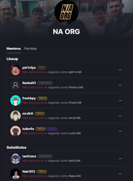 NovaSixR6's tweet photo. ๐ EQUIPE: #NAORG
๐ง๐ท @freshbpy
๐ง๐ท @mrzllr6
๐ง๐ท @lu4nfps
๐ง๐ท @DPanico_
๐ง๐ท @pdr1nfps
๐ง๐ท @Naka_R6S
๐ง๐ท @Tangzera https://t.co/pjlQBHypaE