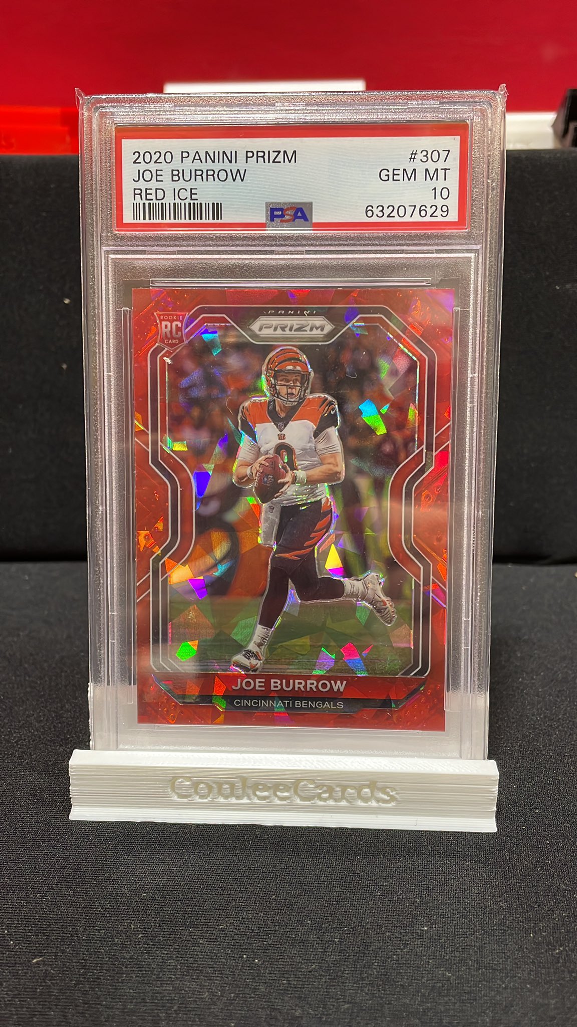 Coulee Cards & Breaks on Twitter "2020 Prizm Joe Burrow Rookie Red Ice