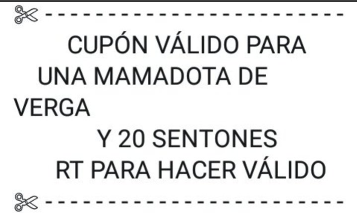 RT para hacer válido