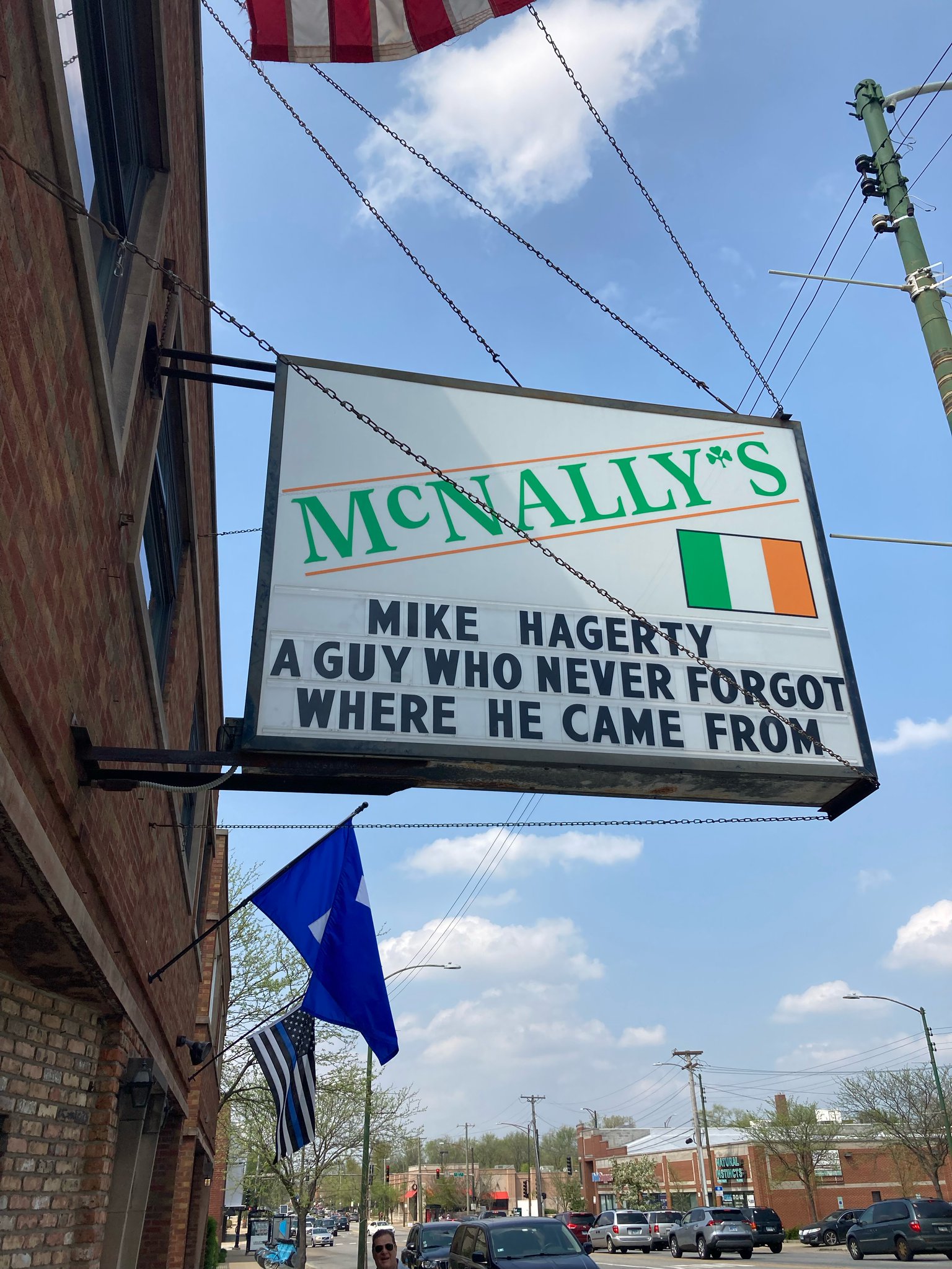 Celebration of life tonight for own Mike Hagerty.  Happy Birthday, Hags. 