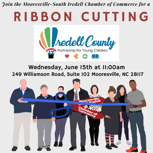 Mark your calendars for a Ribbon Cutting to celebrate Iredell County Partnership for Young Children's New Office!
.
.
.
#businessnews #smallbusiness #supportlocalbusiness #nonprofit #marketing #advertising #mooresville #lakenorman #ribboncutting