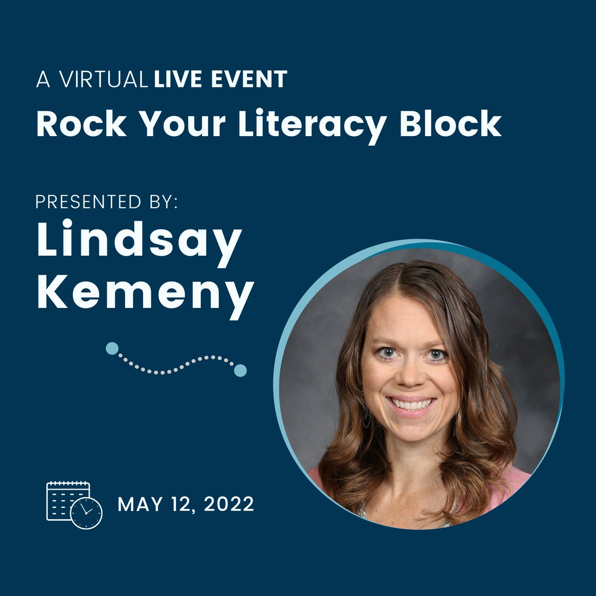 reading_league's tweet photo. Join @LindsayKemeny as she walks you through her literacy block and shares what’s working in her classroom. You will come away with concrete examples of how to teach the components of reading in the early grades so that you can rock YOUR literacy block! 
https://t.co/0RDsGpghVI https://t.co/bSYo7kurWE