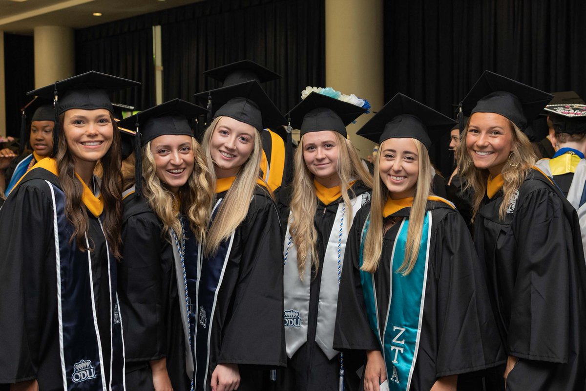 ODU's tweet photo. You’ve graduated…so what’s next for you as part of the @ODUAlumni family?🦁We have a few things in store! From advice, to events and programs, there are many ways to stay connected to your alma mater as an #ODUGrad: https://t.co/oAU5lF39Mo https://t.co/lE9MQUFd7T