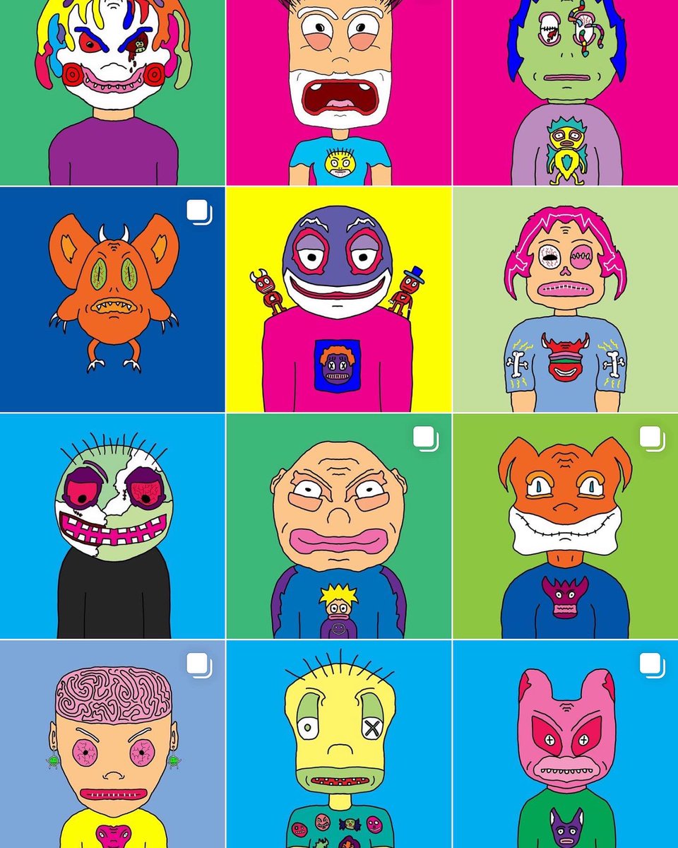creepernfts's tweet photo. You won’t find any secret rugs here! @_the_creepers 

 #Azuki #nftart https://t.co/OKplQbs2yU