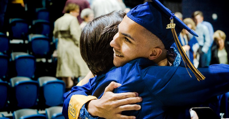 UTChattanooga's tweet photo. A look back at 2022 spring commencement through the lenses of the UTC photography and video teams. 🎓 #UTCGrad