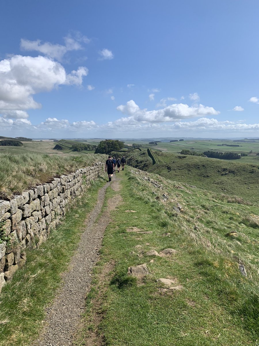 denisamccarthy's tweet photo. https://t.co/LbIlKCcGCt
Day 4 of our #hadrianwalkchallenge Over 13 miles, some hills, some rain and plenty of wind.
Funds being raised for @RainbowsHospice and the Lewis Sewell Memorial Trust.
#walkforlewis https://t.co/XE5d28rNKM