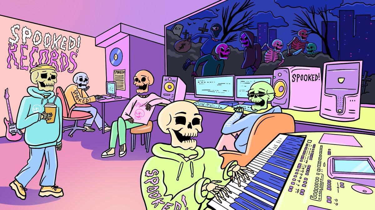 SPOOKED! tweet media