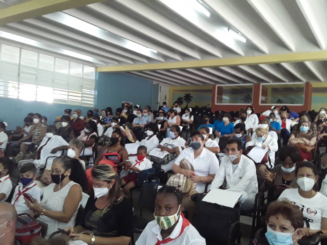 diana_c7's tweet photo. Jornada municipal de enfermería en la #APS y mes de la ciencia de #Enfermería. 
@WongCorrales 
@MINSAPCuba 
@BernardoQS75 
@DMSaludMatanzas https://t.co/5ODcecmztQ
