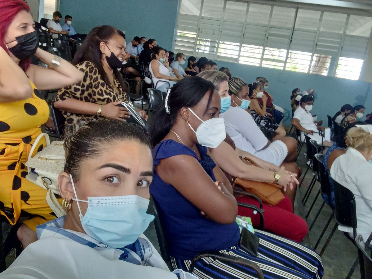 diana_c7's tweet photo. Jornada municipal de enfermería en la #APS y mes de la ciencia de #Enfermería. 
@WongCorrales 
@MINSAPCuba 
@BernardoQS75 
@DMSaludMatanzas https://t.co/5ODcecmztQ