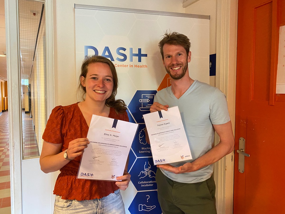 DASH_umcg's tweet photo. The #AIProHealth serious game is finally here! With this game, players can experience #AI use in healthcare. Yesterday, we trained the first group of 'game facilitators'.
The game is intended to be played after following the #AIProHealth online course: https://t.co/oDODT0Vh4u https://t.co/B3qkuloOHR