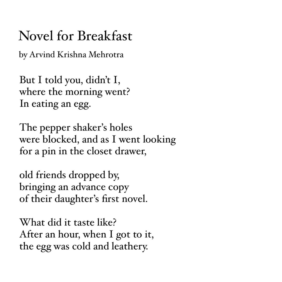 #MeetThePoet
A master of the short lyric, #ArvindKrishnaMehrotra is one of India's finest poets in the English language.
Meet him and other brilliant poets in #ThePenguinBookofIndianPoets, edited by #JeetThayil. Go to your nearest bookstore or visit: amzn.to/3M3PoMv