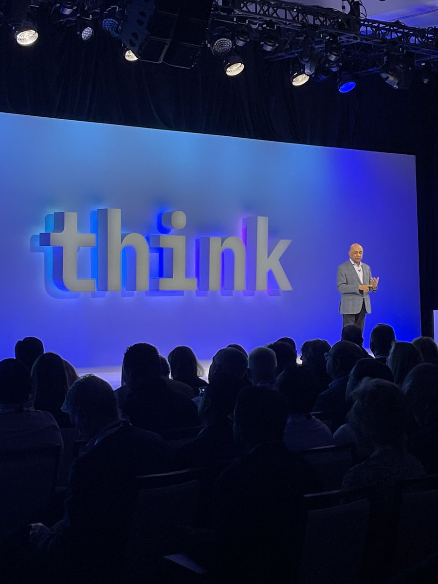 Ms_Anna_Lytics's tweet photo. Chairman and CEO of @IBM, @ArvindKrishna, kicking off #Think2022 in Boston, MA! https://t.co/XrFLcK8iNW