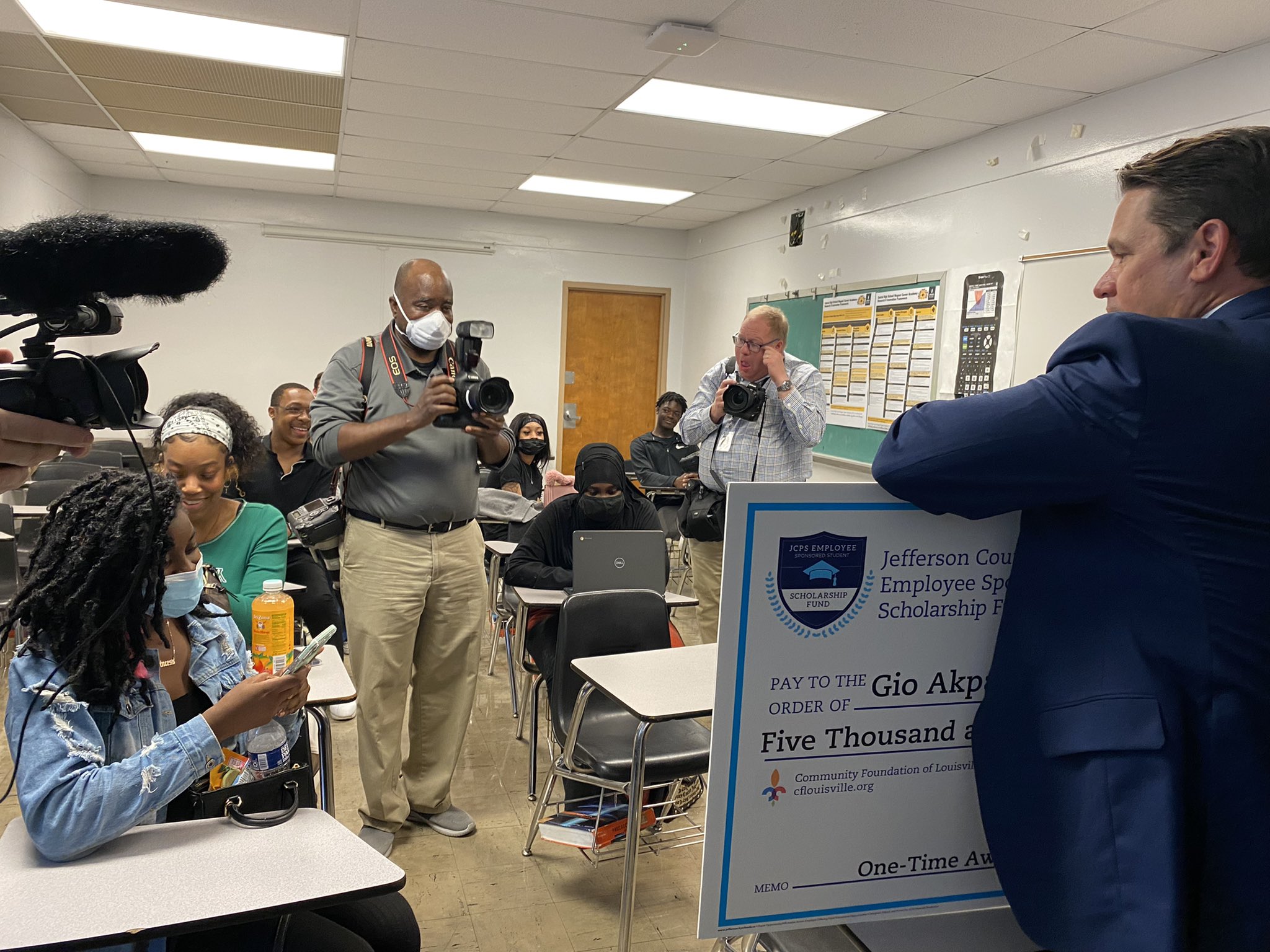 Olivia Krauth on Twitter: "The face when you realize you won a JCPS ...