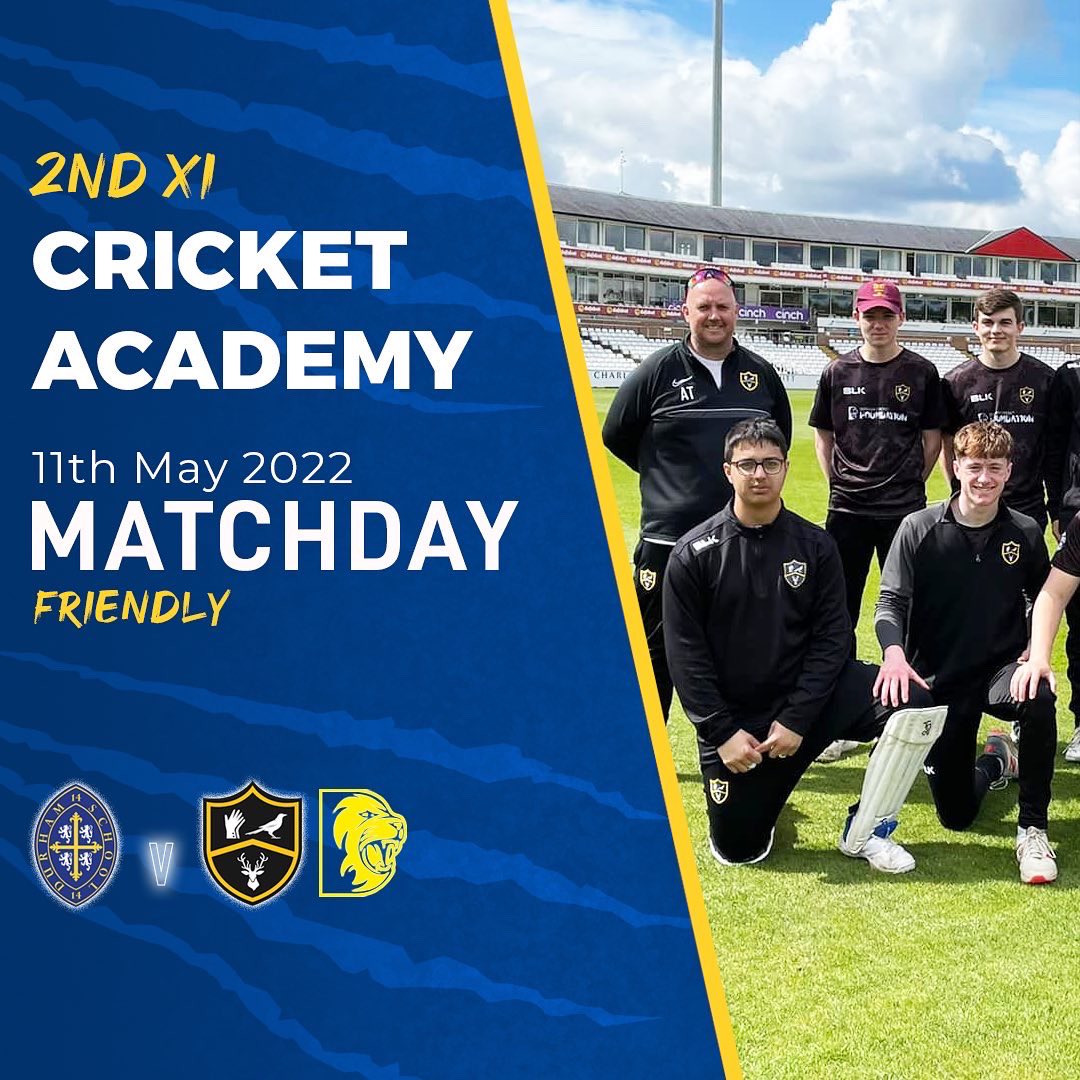 PVSportAcademy's tweet photo. 🏏 @PVCricketAcad Academy Fixtures
🏅In the @AoC_Sport T20 League our 1sts travel to @ncpontefract
Whilst our 2nds take on Durham School in a friendly.
👏🏻 Good luck to all involved!
#PVSPORT #AOC #Cricket https://t.co/azEhgGIfBc