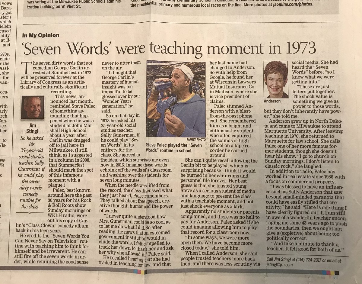 stevepalec's tweet photo. In anticipation of #GeorgeCarlinHBO American Dream on 5/20 and 5/21, I am reminded of my lifelong admiration for his courage and that of a teacher I had in high school...
@juddapatow @hbomax @hbo @hbodocs #risefilms https://t.co/fQPvY0Fp8I
