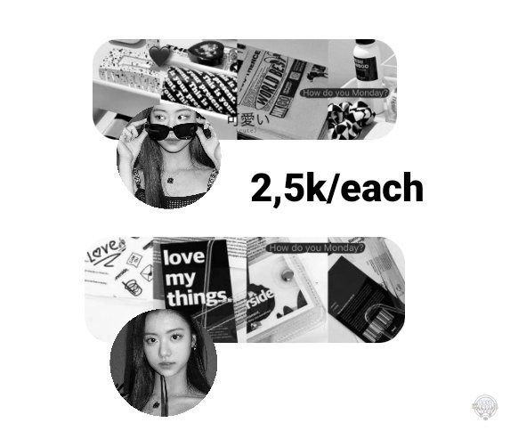 forprofneeds's tweet image. 🎀 @avaibluez layout moodboard bnw garamm only 2,5k. take both 4k ajaa