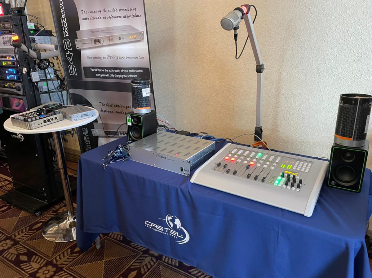 CastelBroadcast's tweet photo. Ya estamos esperándolos en @tecomtelchile en Hotel Mandarín Oriental (ex Hyatt). Tenemos en muestra lo mejor en tecnología de las mejores marcas del mercado para el radiodifusor de hoy #Castel #Tecomtel #Broadcast https://t.co/ud1QiZRTKI