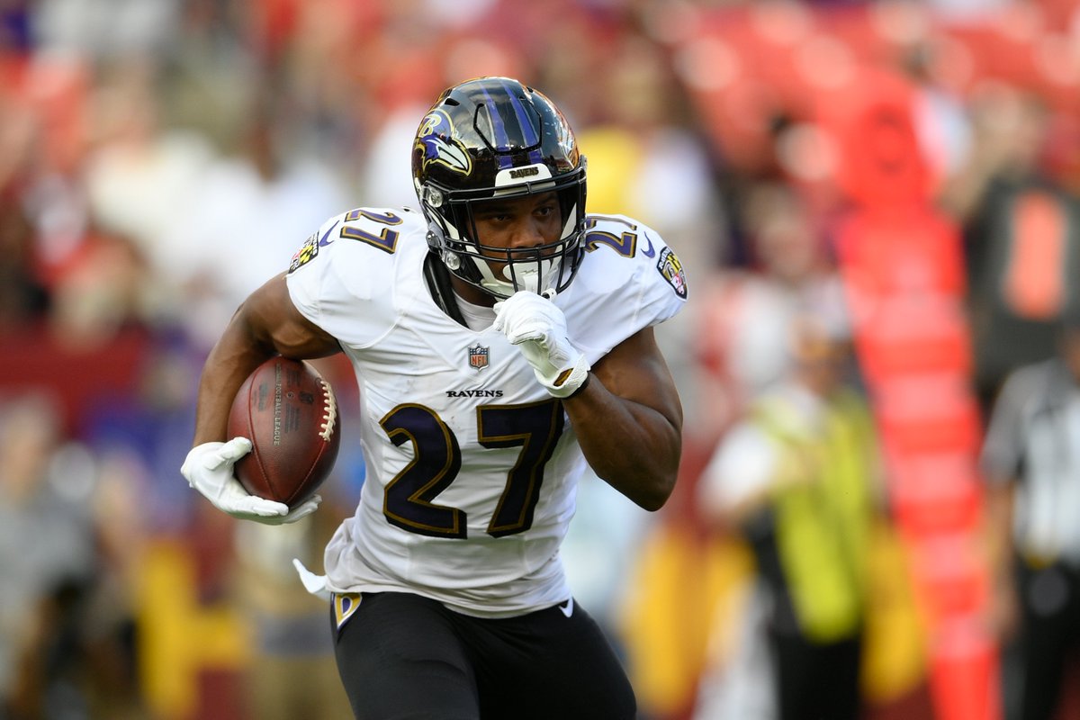 FanDuel's tweet image. Who leads the AFC North in rushing yards next season? 💨