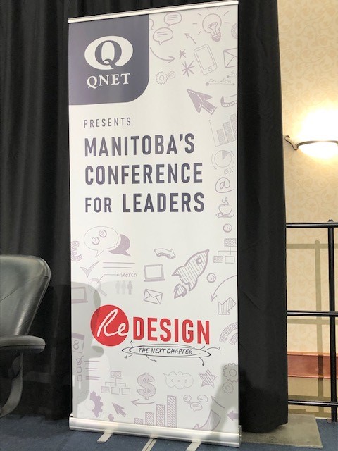 SAFEWorkMB's tweet photo. Our COO @SAFEWorkJamie on the panel at today's QNET Manitoba Conference for Leaders #QNETMB2022 https://t.co/Ke0OJ1yI4Z