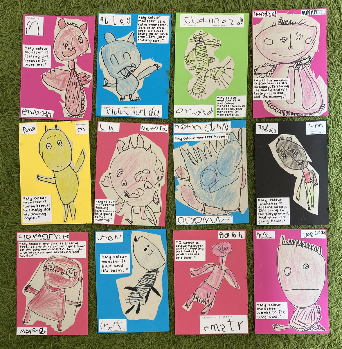 Grazebrook_Pri's tweet image. What colour do you feel like today?  🌈

Nursery children have been exploring colours and emotions. Have a look at their fantastic writing skills ✏️ #NWFed #EYFS