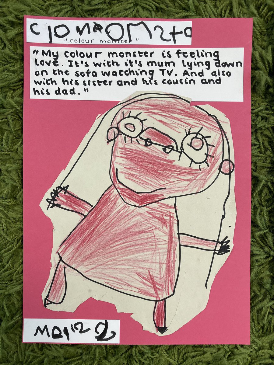 Grazebrook_Pri's tweet image. What colour do you feel like today?  🌈

Nursery children have been exploring colours and emotions. Have a look at their fantastic writing skills ✏️ #NWFed #EYFS