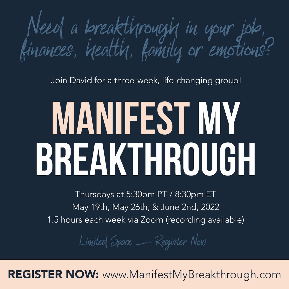 Struggling with your finances, job, relationships, or health? Join me for a life-changing, three-week group to help you envision, embrace, and expedite your breakthrough! Register now at ManifestMyBreakthrough.com. #breakthrough #manifestation #manifest #manifesting #lifestyle