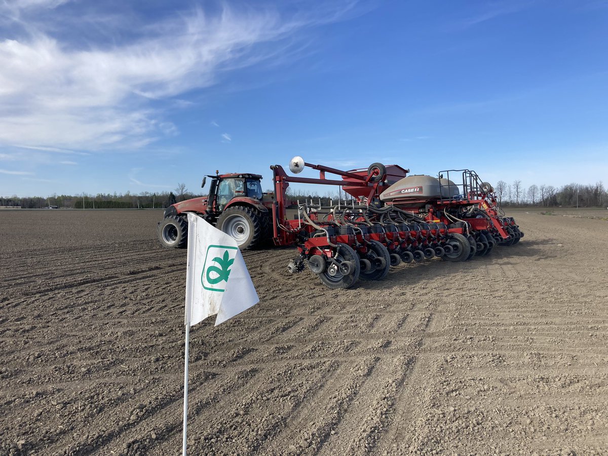 phhermans's tweet photo. Thanks to J&amp;H Nixon farms for helping the ag community with agronomy and hybrid plots. @nixonheather2 @JeremyN45298138 #ontag Great plot help from @robwilloughby83 @PioneerSeedsCA #CornIsKing https://t.co/v3nXPoaQeZ