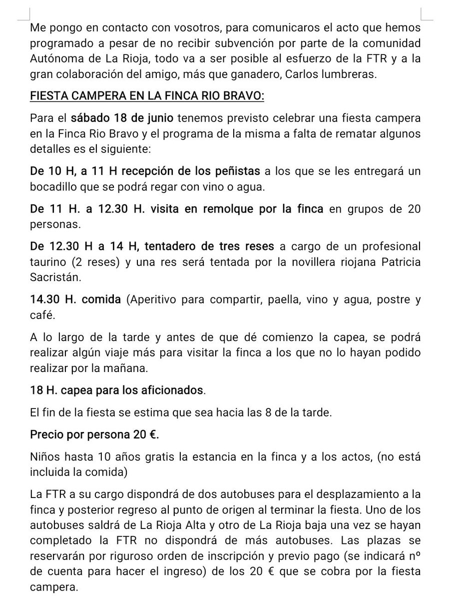 CTLogrones's tweet photo. Apunta esta fecha, 18 de junio de 2022 https://t.co/wYqBQm7Vru