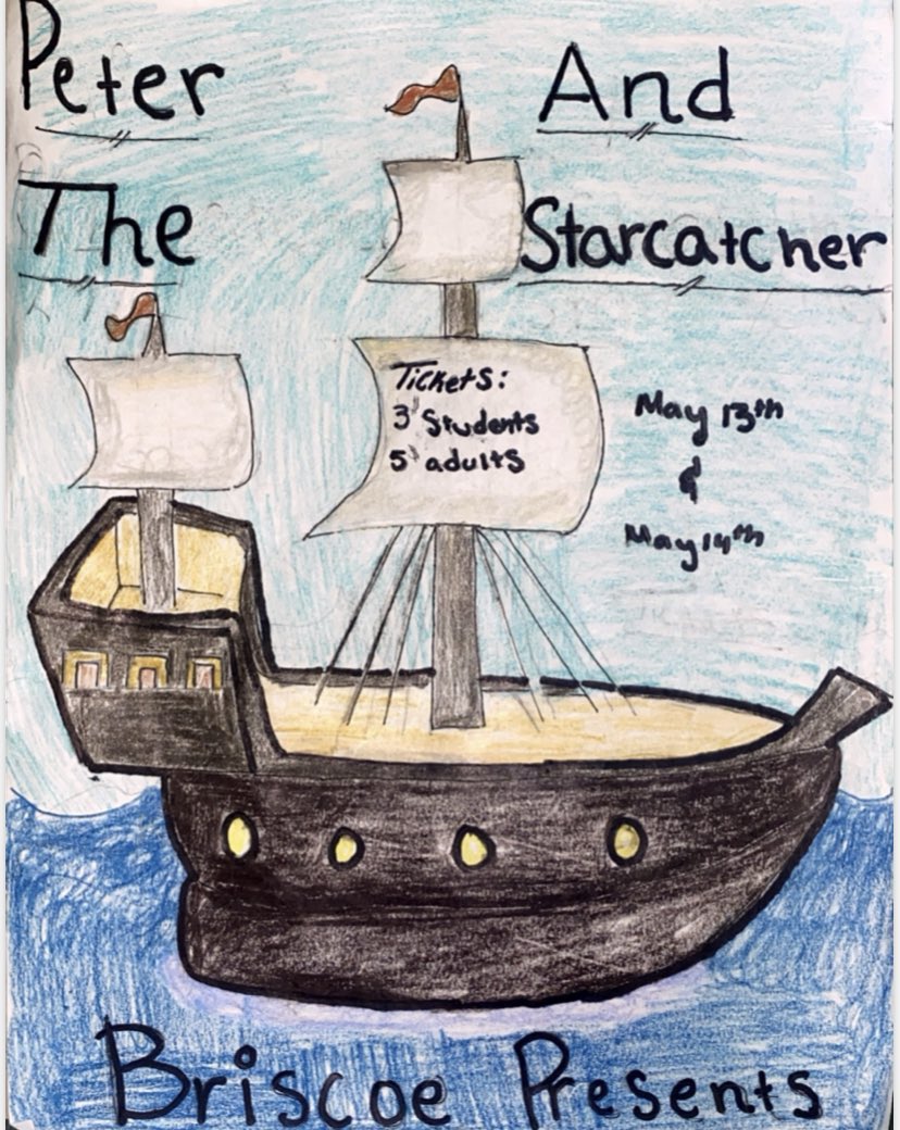 Come see Peter and the Starcatcher this weekend! 
May 13-14 @ 7PM
Tickets: $3 for students and $5 for adults.
