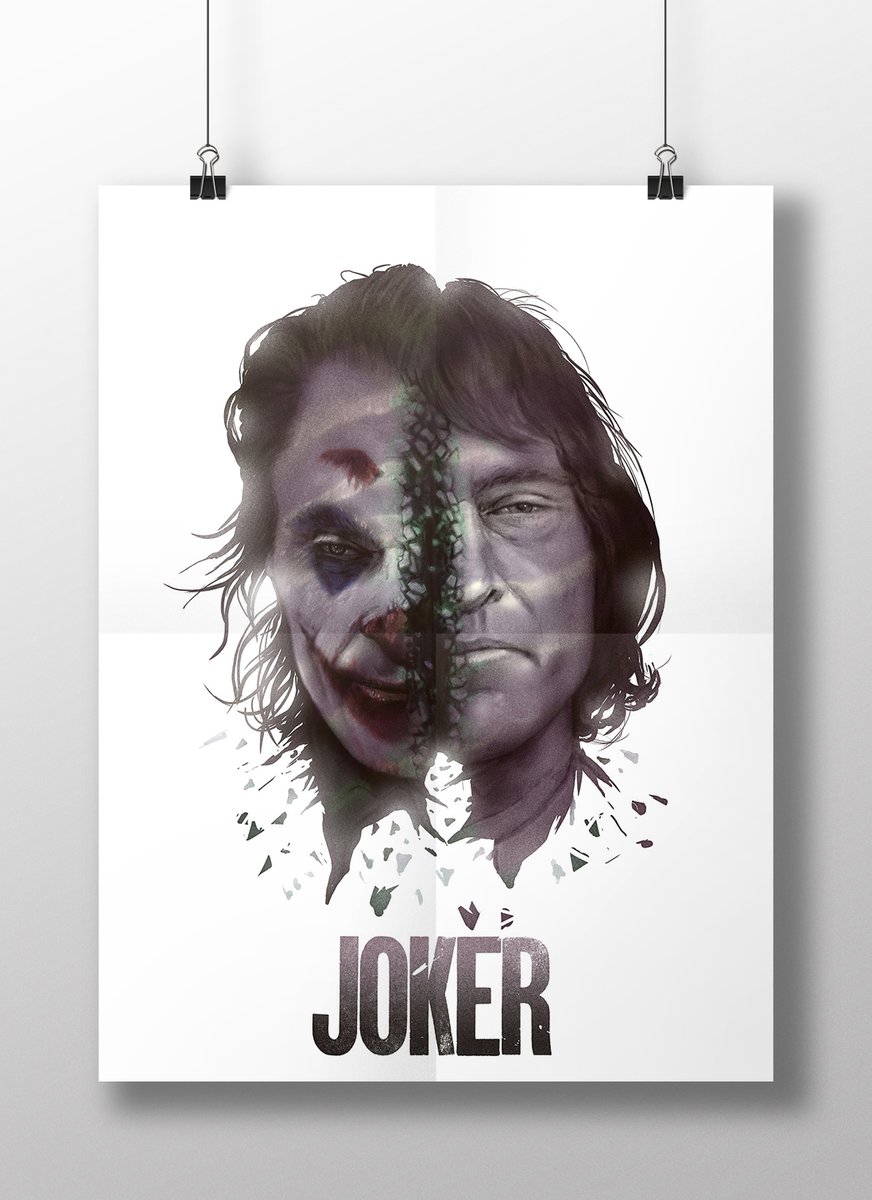 JOKER - alternative poster |Talenthouse| youtu.be/NOU6aTX3Lyg via <a href="/YouTube/">YouTube</a> 
#joker  #alterativemovieposter #talenthouse #poster  #movie  #movieposter #DC  #joaquinphoenix #Clown  #joker2019 #drawing  #painting  #posterart